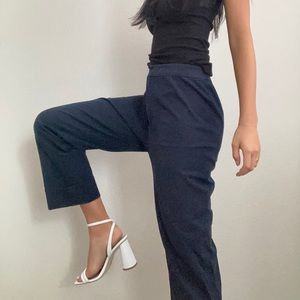 Dana Buchman Navy Trousers